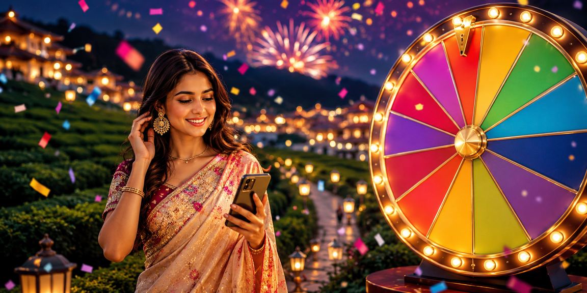 বান্দরবানের সবুজ চা বাগানে মোবাইলে ভিআইপি বেটিং বোনাস চেক করছেন একজন বেটার